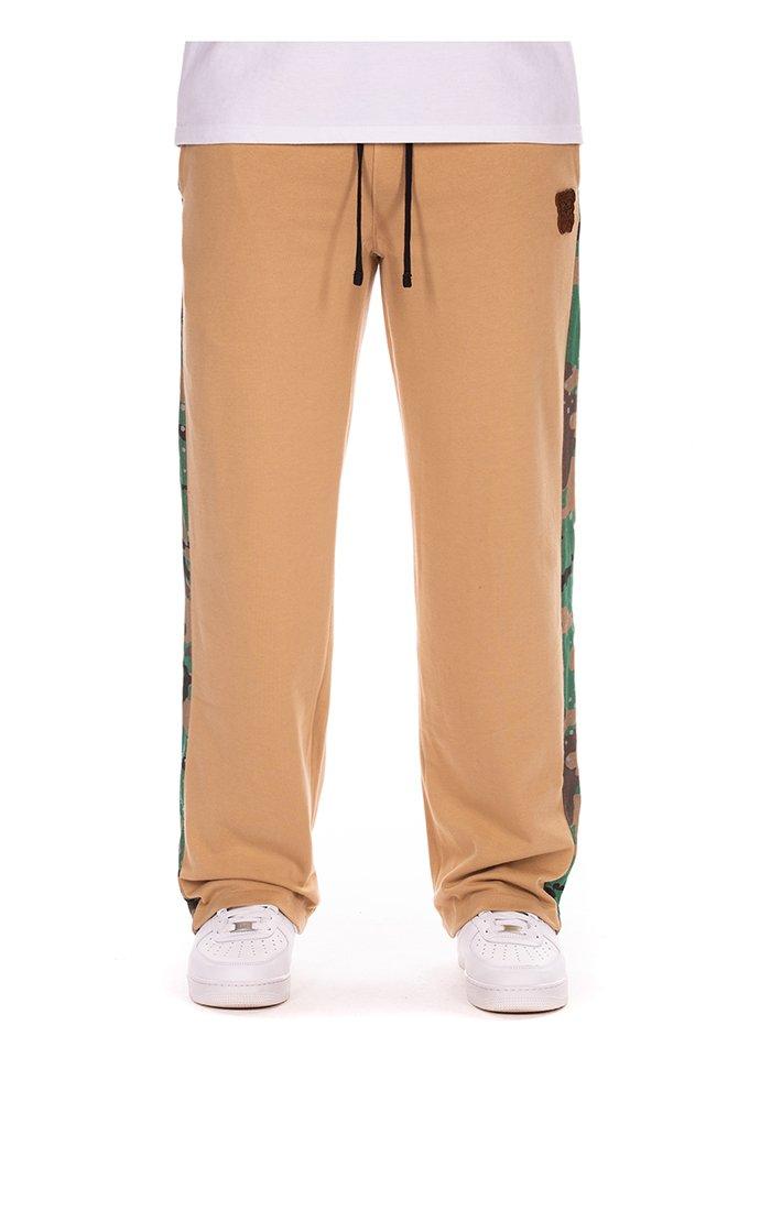 Hustle Gang Men's Platoon Sweatpants - Tan - TAN